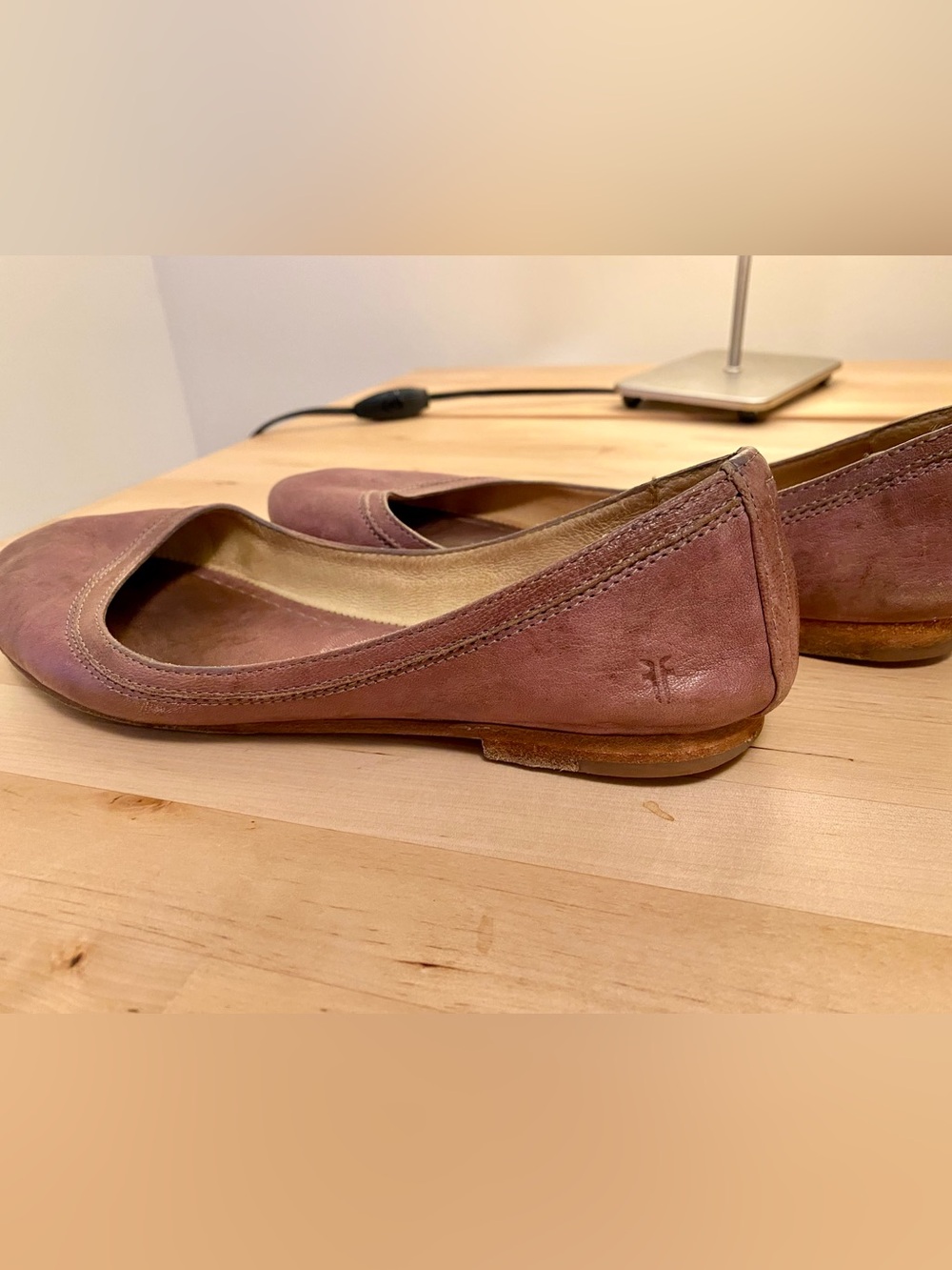 Frye Leather Ballet Flats - Picture 2 of 3